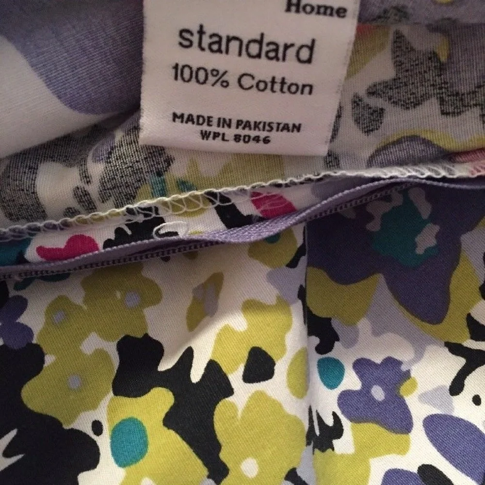 Style & Co Twin XL 8Pc Dorm Bedding Set Jersey Sheets Floral Duvet Sham Lavender